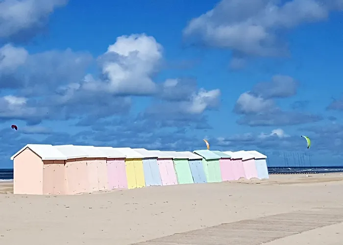 Les Coquillages, Plage Et Centre A Pied, 2 Salles De Bains, Lits Faits Berck